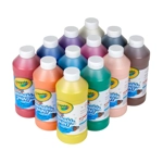 Crayola Washable Paint for Kids (12ct), Teacher Supplies, School Classroom Must Have, Bulk Paint Set Crayola Washable Paint for Kids (12ct), Teacher Supplies, School Classroom Must Have, Bulk Paint Set