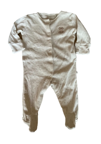 Next unisex 0-3 months baby boy girl sleep suit