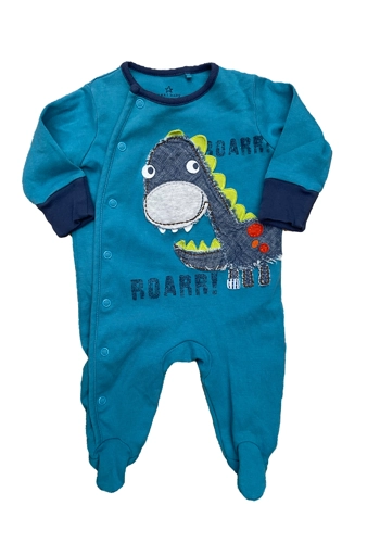 Next baby boy dinosaur sleep suit 0-1 month