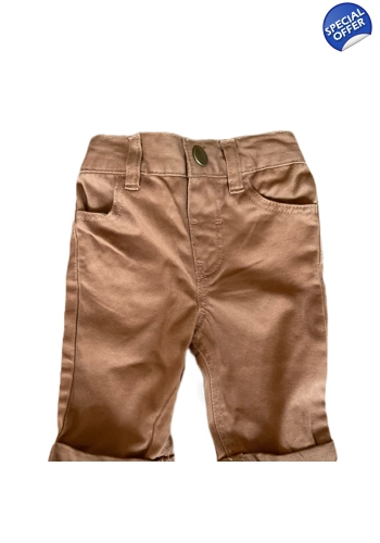 F&F baby boy up to 1 month brown chino trousers new without tags