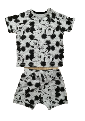 Disney Mickey Mouse baby boy shorts t-shirt set 3-6 months