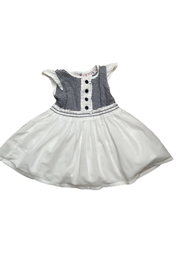 Junior J baby girls 3-6 months pretty lined dress