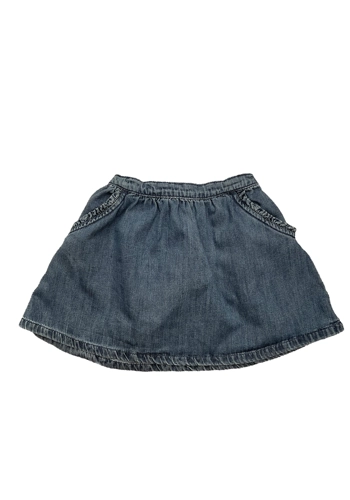 Next girls dark denim skirt 3-4 years