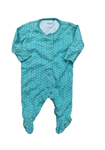 Next baby girl sleep suit 0-1 month VGC