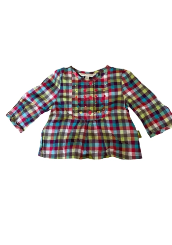 Rocha Little Rocha pretty baby girl blouse 0-3 months