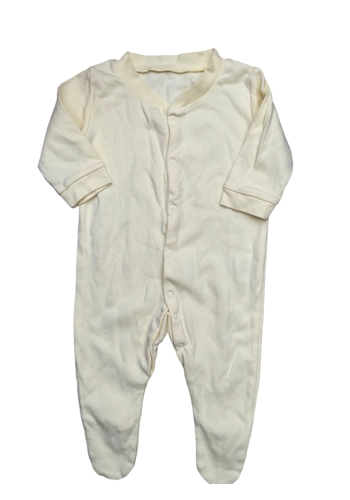 New without tags unbranded unisex baby boy girl sleep suit lemon 3-6 months
