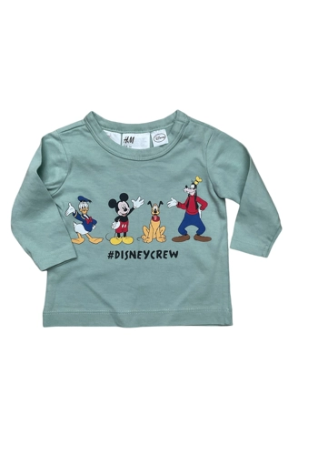 Disney H&M long sleeved top 0-1 month VGC