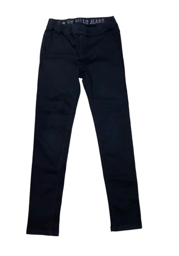 Molo designer girls black jeggings 10 years hardly worn