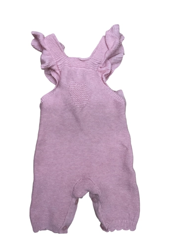 Mothercare pretty pink cotton baby girl romper 1-3 months VGC