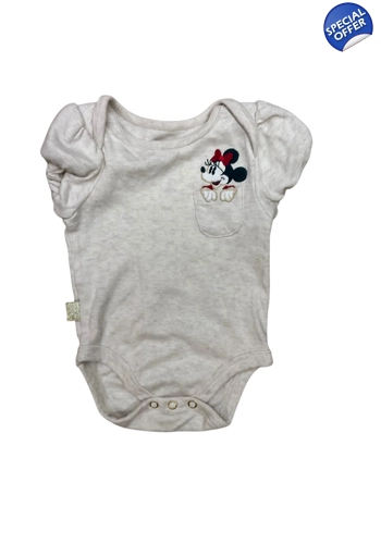 Disney Minnie Mouse 3-6 months baby girl bodysuit VGC