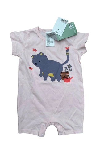 BNWT baby girl H&M short romper 2-4 months new