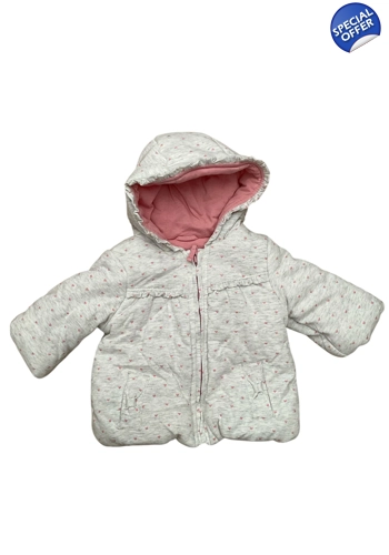 Pretty baby girl coat George 0-3 months VGC