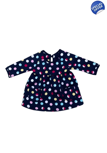 Baby girl sweatshirt dress first size 9lbs hardly worn