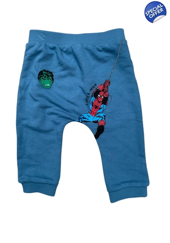 Marvel baby boy joggers 3-6 months vgc