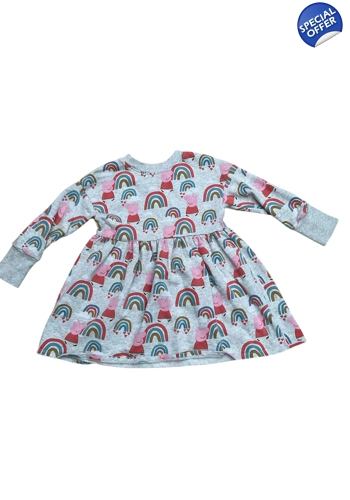 Peppa Pig Next sweatshirt dress 4 years vgc
