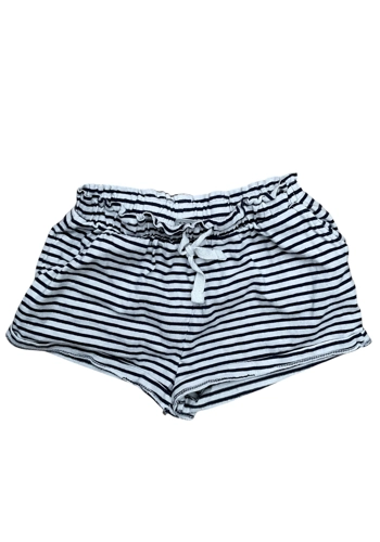 Tu girls cotton striped shorts 4-5 years good condition