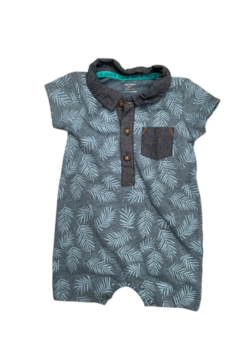 Baby boy short summer romper 3-6 months vgc
