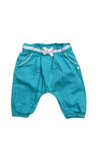 M&S pretty baby girl trousers 0-3 months vgc