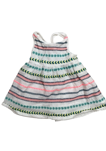 M&S baby embroidered dress 0-3 months