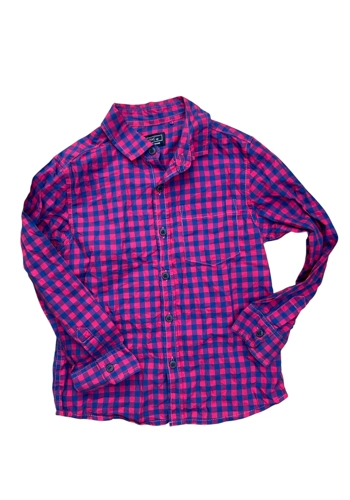 Next sp boys cotton checked shirt 3-4 years vgc
