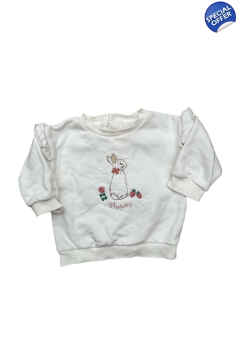 M&S baby girl rabbit design 3-6 months vgc