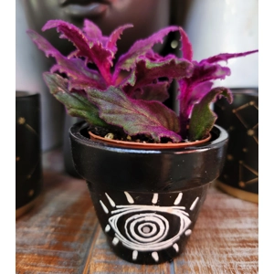 Hand Painted Mandala Terra Cotta Planter Personalized Gift