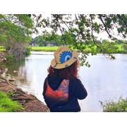 Mandala Hand-Painted Hat β Stylish & Unique