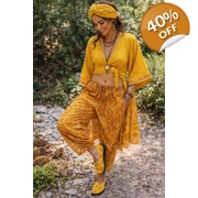 Hand-Painted Boho Espadrilles – Size 6 – Yellow | One of a Kind Artistic Shoes