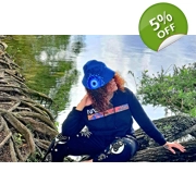 Hat Bucket Hand painted hat with  mandala