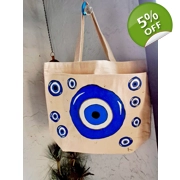 Hand-Painted Mandala Tote Bag – Stylish & Unique