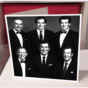 007 Greeting Card