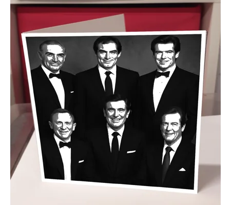 007 Greeting Card