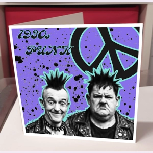 1930s Punk Greeting Card