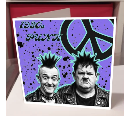 1930s Punk Greeting Card