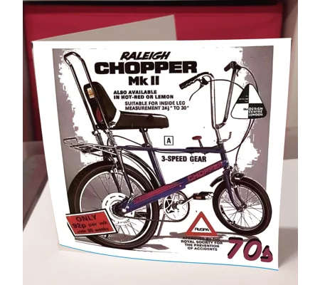 70s Chopper Greeting Card