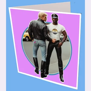 80s New York Street Greeting Card