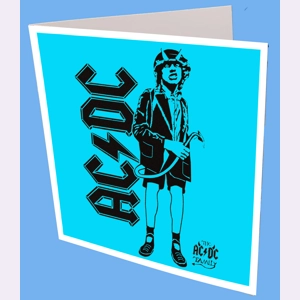 AC/DC Devil Greeting Card