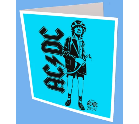 AC/DC Devil Greeting Card