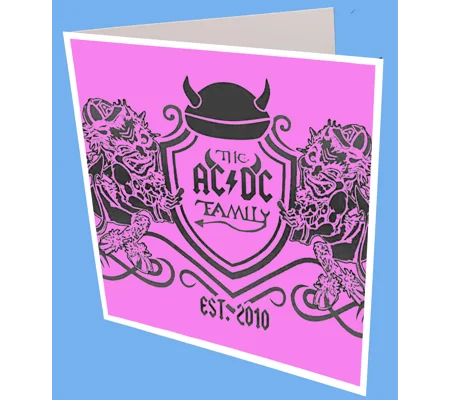 ACDC Family Greeting Card