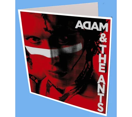 Adam &the Ants Greeting Card