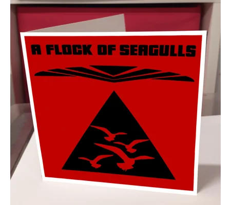 A Flock of Seagulls 2 Greeting Card