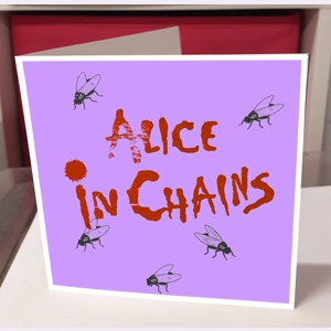 Alice in Chains Greeting Card