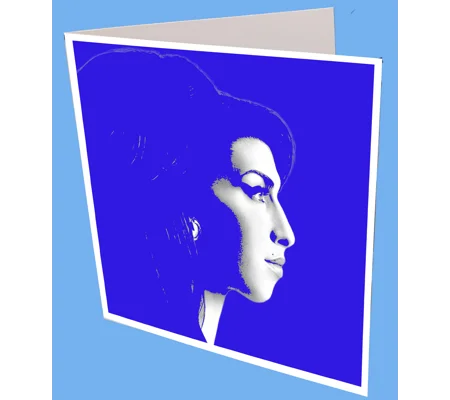 Amy Winehouse Greeting Card