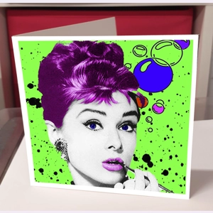 Audrey Hepburn Greeting Card Audrey Hepburn Greeting Card