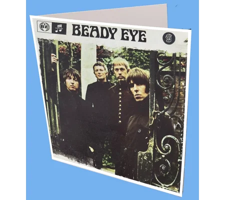 Beady Eye Greeting Card