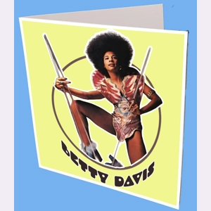 Betty Davis Greeting Card