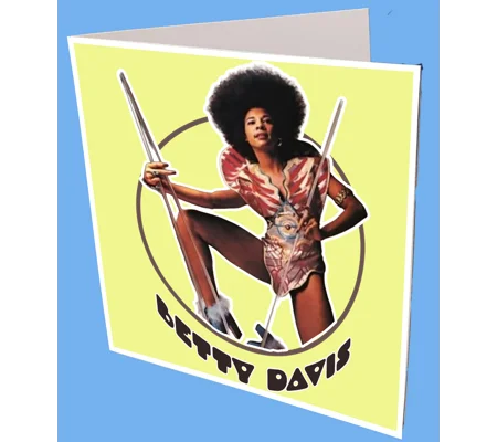 Betty Davis Greeting Card
