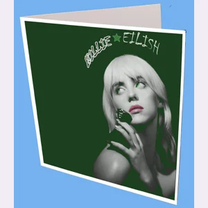 Billie Eilish Greeting Card