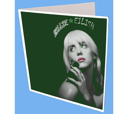 Billie Eilish Greeting Card