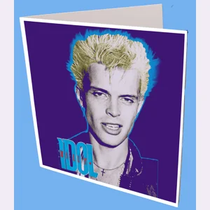 Billy Idol Greeting Card